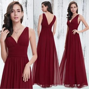 NWT Formal Long Chiffon Gown